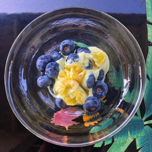 Blueberry and Orange Yogurt Bowl